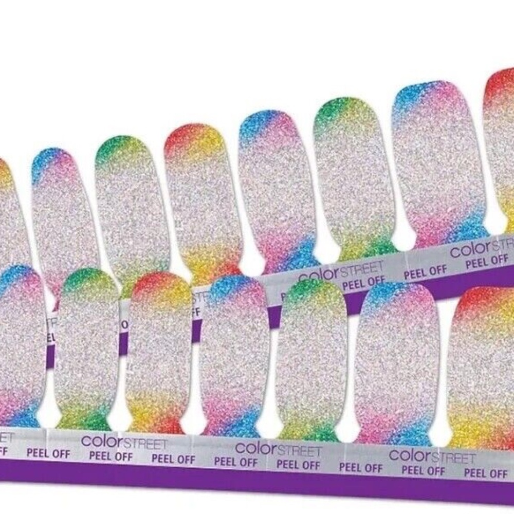 THROWING SHADE Retired Color Street 100% Real Nail Polish Strips NEW in Box